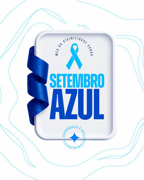 Setembro Azul M&ecirc;s da Visibilidade Surda Campanha de Inclus&atilde;o Social Media
