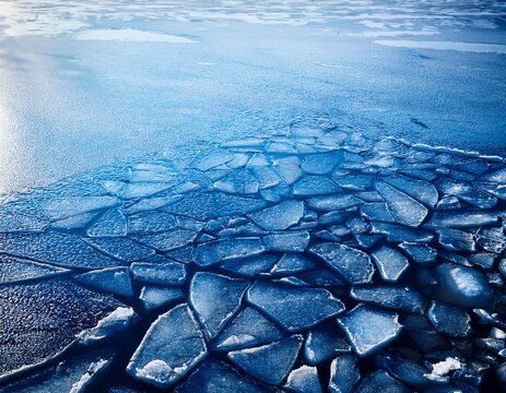 icy surface background