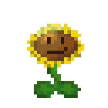 sunflower pixel