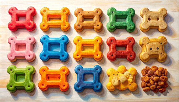 Colorful wooden alphabet blocks arranged in a heap.