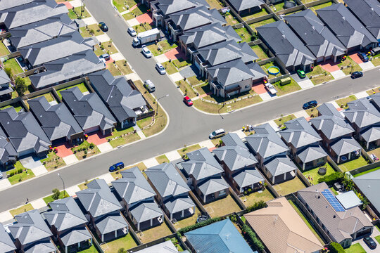 New suburbs and new housing developments in northwestern Sydney