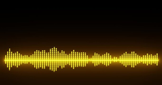 Looping audio spectrum animation for Latin music rhythms (Latin pop, Latin jazz, ballroom dance music, etc.) in 4/4 time: 4K