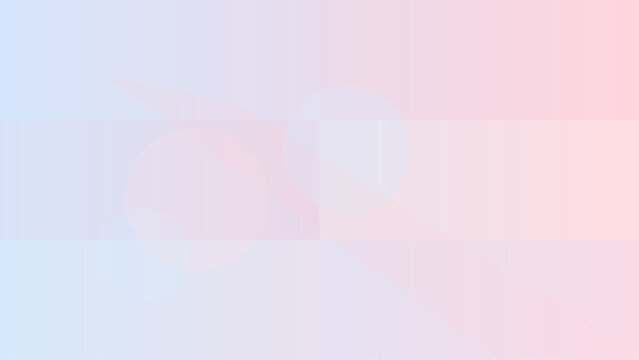 Abstract Gradient Blend of Soft Light Blue and Warm Pink Horizontal Stripes