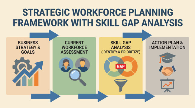 Strategic Workforce Planning With Skill Gap Analysis Framework