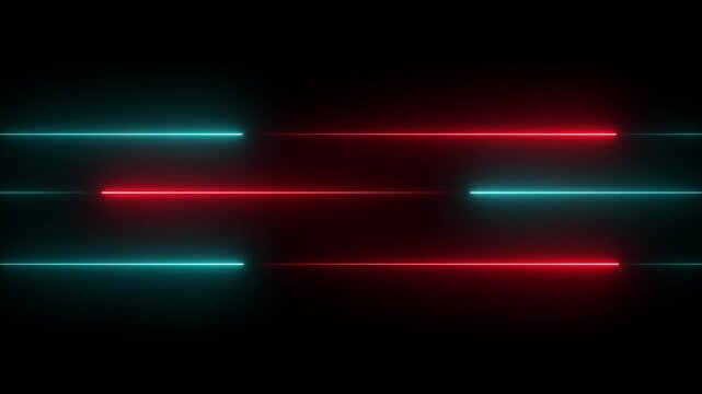 Abstract glowing rainbow colour neon lines motion background. Neon lights blinking lines moving. abstract, glowing, futuristic, technology, digital, Abstract neon glowing line icon animation line.