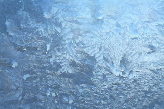 blue ice background