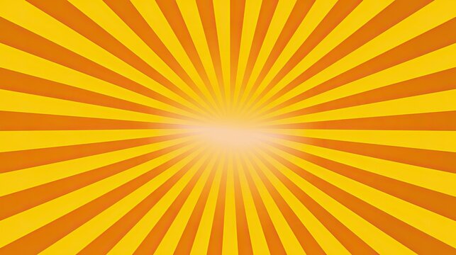 Bright radial burst of warm orange and yellow light emanating outwards