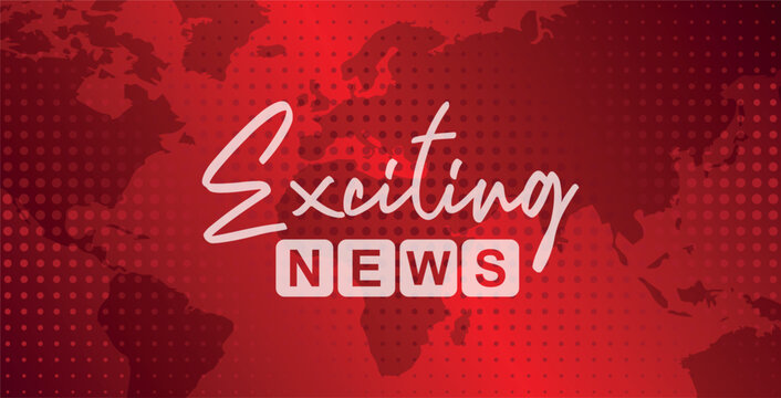 exciting news sign