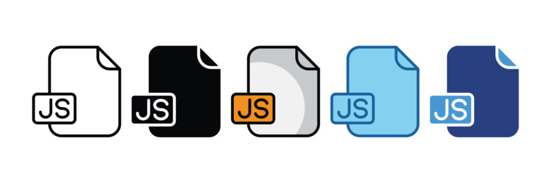 Javascript  Icon Set Multiple Style Collection
