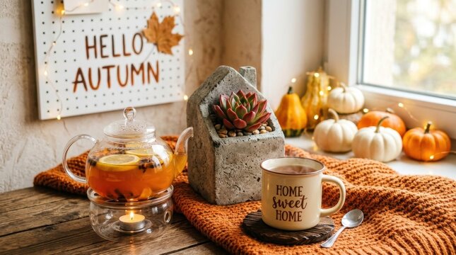 Autumn Cozy Table