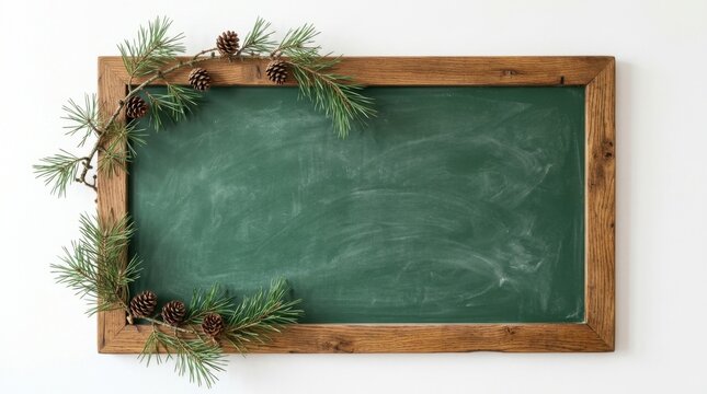 Christmas Blackboard Mockup