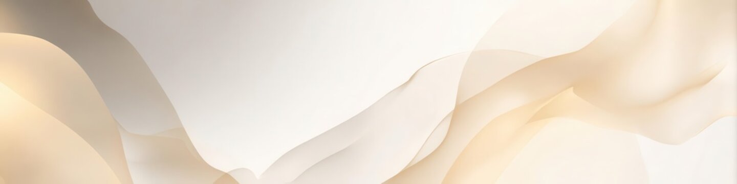 Elegant Fluid Curves Abstract Beige and Gold Background