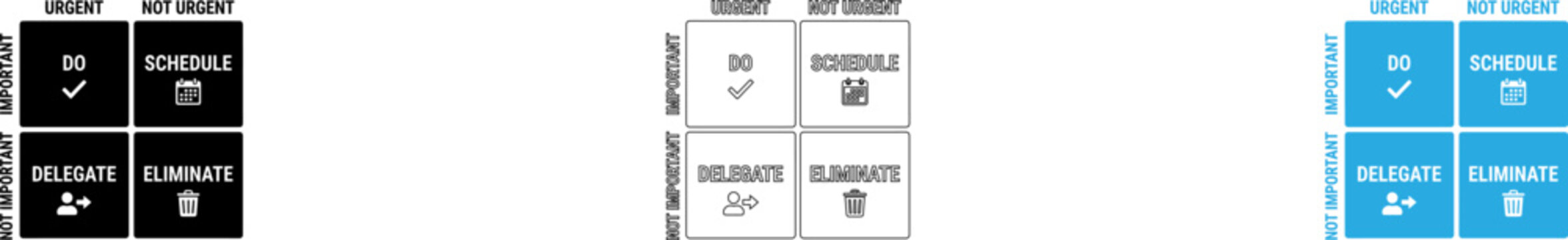 Modern abstract business and technology process flow diagram with icons isolated on transparent background, Vector