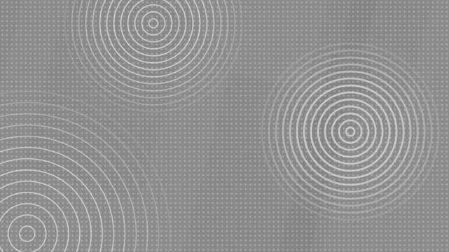 Teal concentric circle abstract background animation