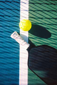 Pickle Ball on the Court