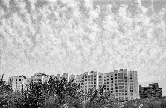 Clouds Over Residential Blocks