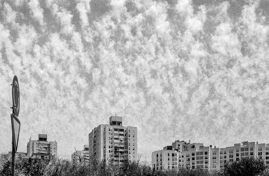 Clouds Over Apartment Blocks
