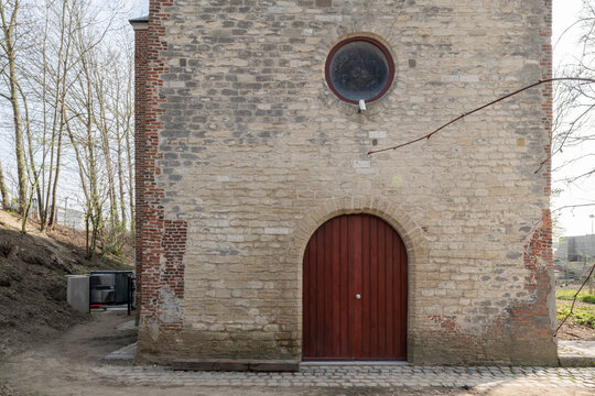 facade of church