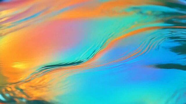 Mesmerizing Liquid Metal Interference Colors