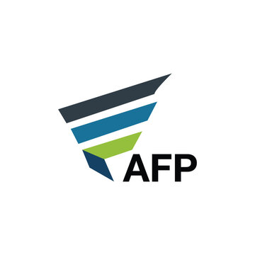 AFP letter logo design on white background. Creative  modern AFP letter logo design. Vector design.