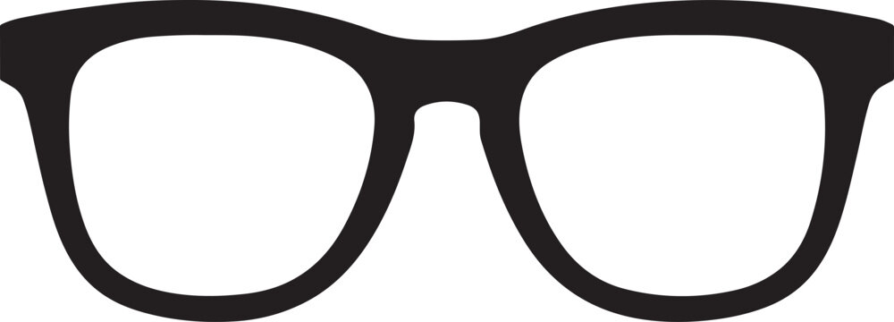 Classic thick rimmed eyeglasses frame