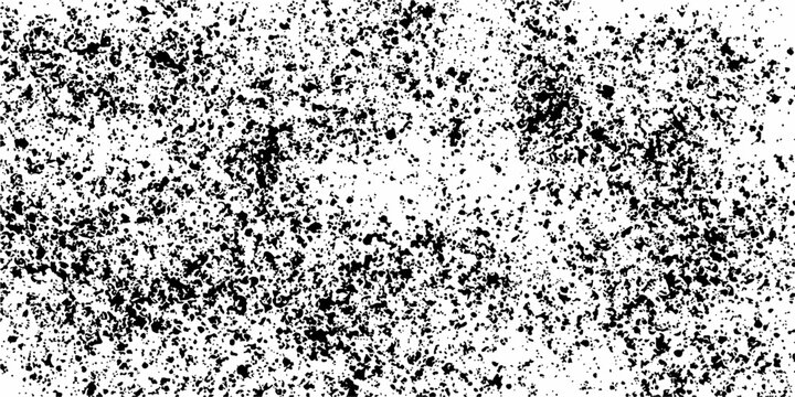 Scratched Grunge Urban Background Texture Vector. A grainy texture with a weathered and worn appearance, perfect for rustic-inspired designs and overlays. Black Grainy Texture Isolated On White Backgr