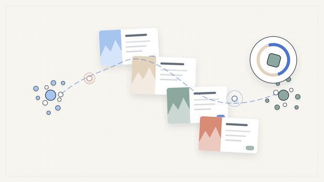 Creator economy social publishing workflow with content and audience growth