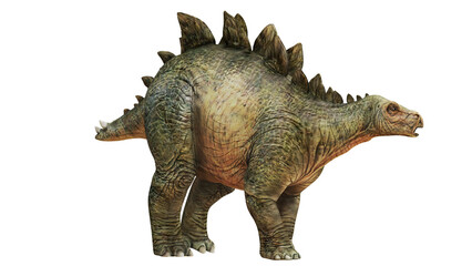 Realistic depiction of a Stegosaurus dinosaur © Ilie