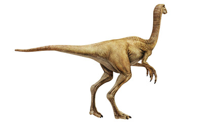 Side view of a dinosaur in a walking pose © Ilie
