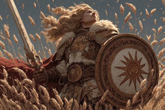 Dazhbog the Sun Bearer &mdash; Slavic God of Light and Harvest