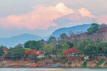 Breathtaking and impressive landscape in Luang Prabang, Laos. High-quality photo © Saigonese