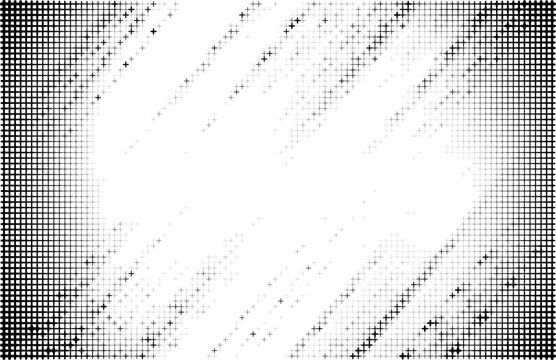 Distressed grunge grid border texture with black lines distressed abstract monochrome background
