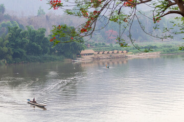 Breathtaking and impressive landscape in Luang Prabang, Laos. High-quality photo © Saigonese