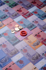 Blocking of a bank debit card, account, or bill, fraud, or bankruptcy. Blocking of a bank card © chernikovatv