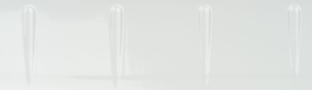White plastic with line reeds material