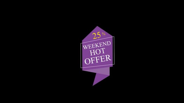 Sale, discount and offer labels with alpha channel. 