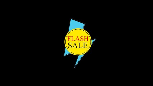 Sale, discount and offer labels with alpha channel. 