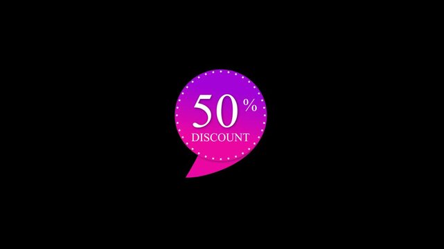 Sale, discount and offer labels with alpha channel. 