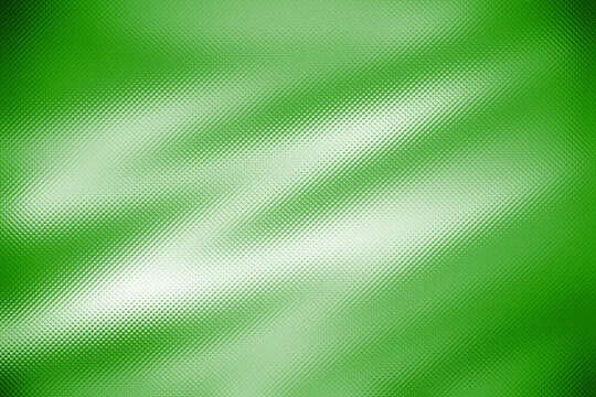 Abstract Green Halftone Wave Texture Background