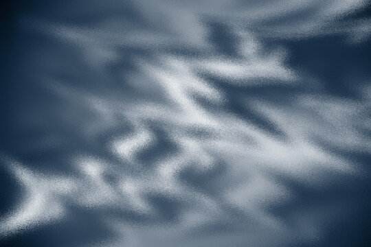 Abstract Blue Frosted Glass Texture Background
