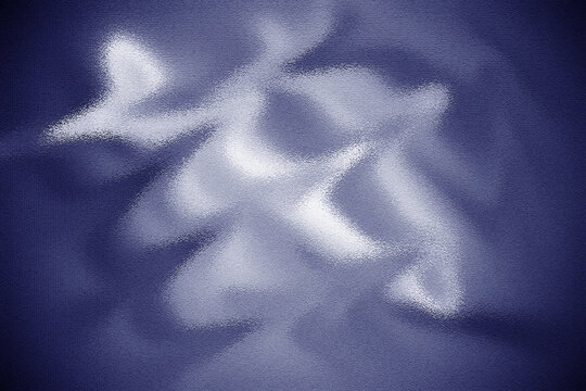 Abstract Navy Blue Frosted Glass Light Texture Background