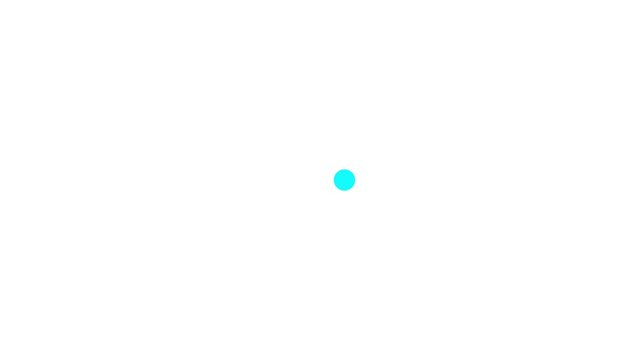 Minimalist loading animation with cyan pulsing circle on white background, for ui ux, spinner progress  With  on a Animation  4k stock  video. 