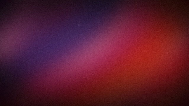 Abstract grainy wallpaper with red purple and black gradient blur texture backdrop for tech template banner design
