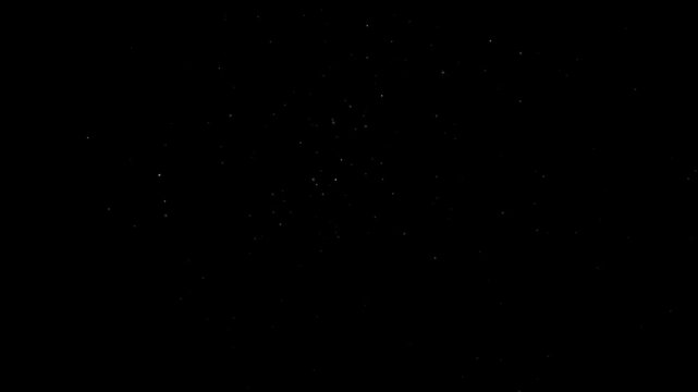 Cinematic Dust Particles Floating Overlay: Abstract Golden Bokeh and Magical Light Leak VFX Background for Video Editing, Intro, Film Aesthetic, and Motion Graphics