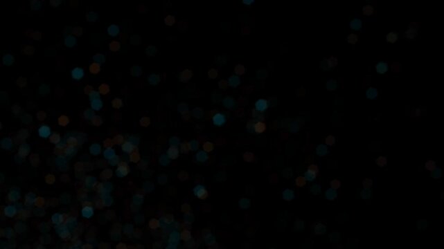 Cinematic Dust Particles Floating Overlay: Abstract Golden Bokeh and Magical Light Leak VFX Background for Video Editing, Intro, Film Aesthetic, and Motion Graphics