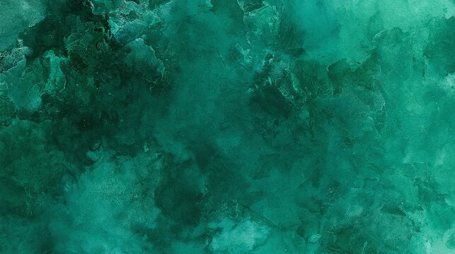 Dark emerald green abstract mineral texture background. Rough grunge stone, marble or oxidized copper surface for luxury packaging and interior design