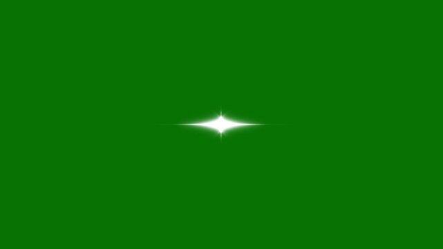 Majestic shineing white star light beam, magical twinkling spark trail, abstract flash motion effect, versatile video element footage clip for digital media overlay project