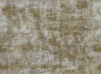 Obraz premium Full Seamless beige white painted abstract background. Irregular paint blocks form a weathered artistic rhythm. Vector fabric pattern, texture print for floor tile, wallpaper and interior decor.