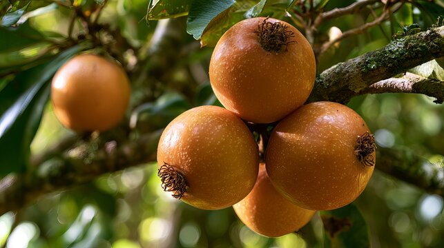 Cambuc&aacute; fruit grows in Atlantic forest.