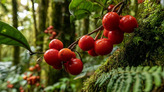 Cambuc&aacute; fruit grows in Atlantic forest.